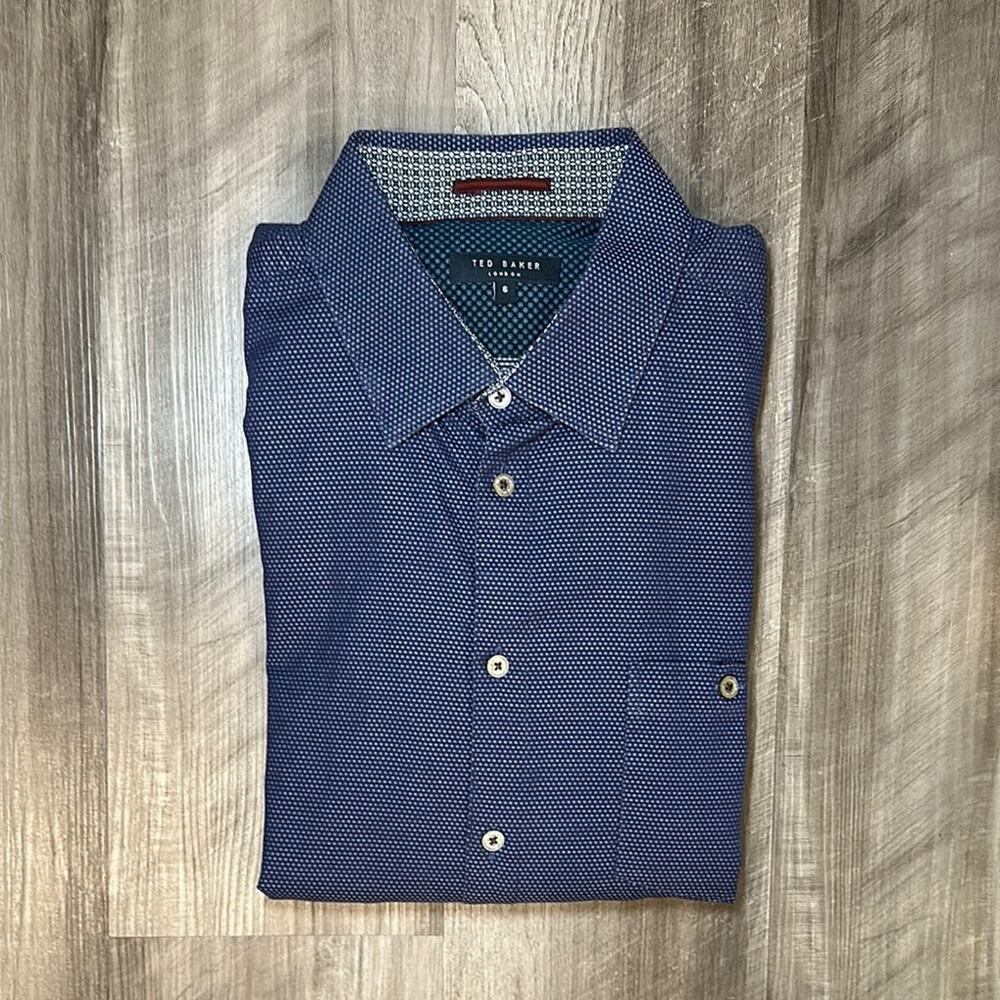 Ted Baker Nikos Long Sleeve Button Down - 6